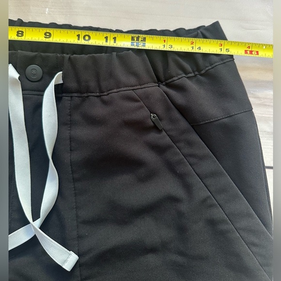 Figs | Men's  Jogger Scrub Pants Drawstring zipper Front 
Black pockets Small - Picture 5 of 12